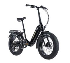 Leader Fox CODY FAT BIKE,20" M:2024-1 fekete elektromos kerékpár