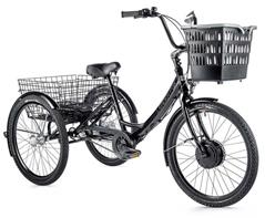 Leader Fox elektromos háromkerekű kerékpár LOVELO, 2023-1 16 Ah / 576 Wh