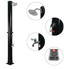 Napelemes zuhany G21 Raven 40 l, fekete