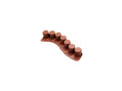 Prosperplast IPAL7 paliszád 6cm x 4,05m terrakotta, 8 db