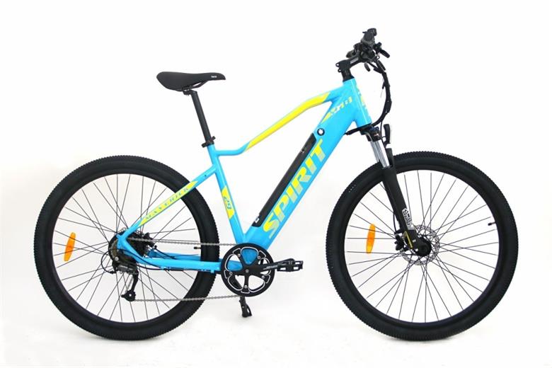 Spirit MTB 29" Maverick elektromos kerékpár, kék, beépített akkumulátor 17 Ah