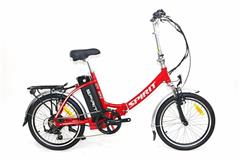 Spirit összecsukható elektromos kerékpár, JOY II piros 18Ah