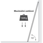 Teleszkópikus létra G21 GA-TZ12-3,8M létra  - kicsomagolva
