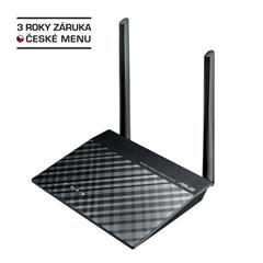 WiFi router Asus RT-N12plus B1 AP/router/extender, 4x LAN, 1x WAN, 2x 5dBi, (2,4GHz, 802.11n) 300Mbps 